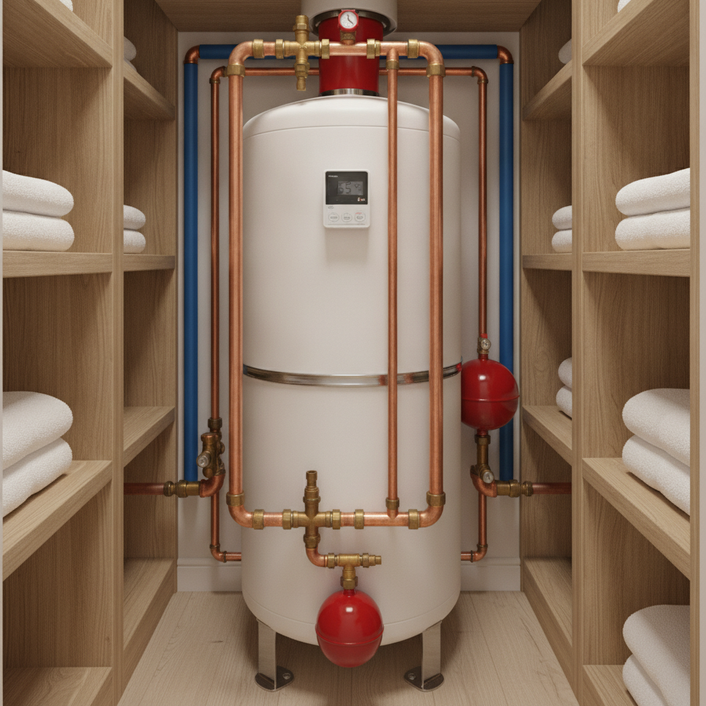 Hot water cylinder